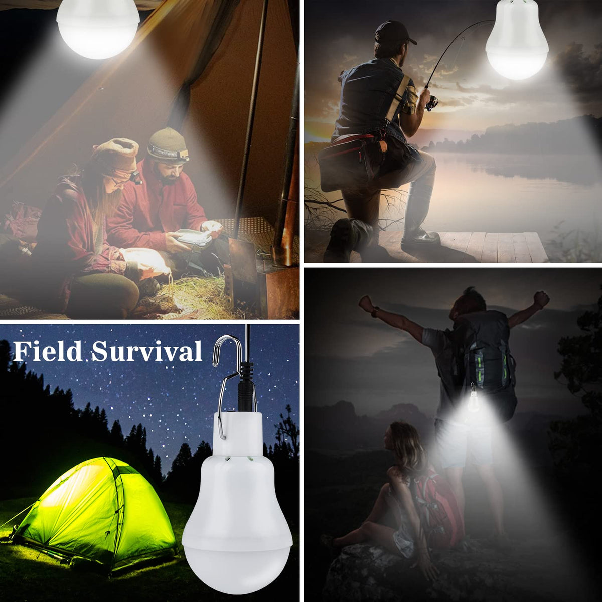 Lampelc panel charges a phone while lighting a room