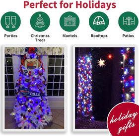 LAMPHOME indoor-outdoor lights ideal for garden, porch, and window decor.
