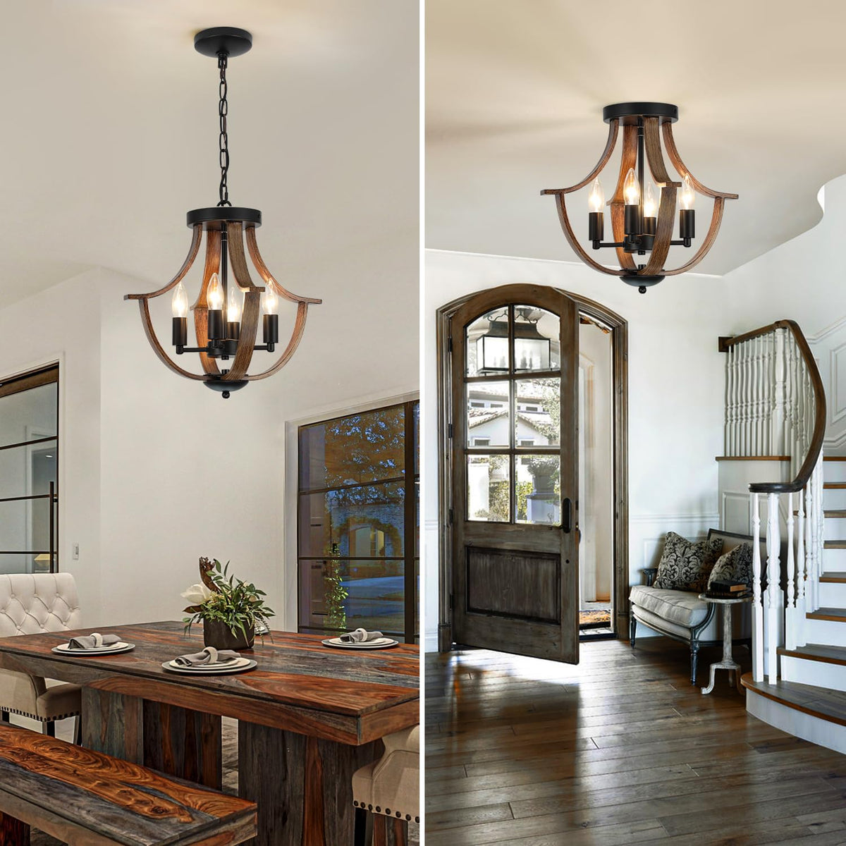 LAMPKEDUO E12-base bulbs compatibility for LED or CFL options