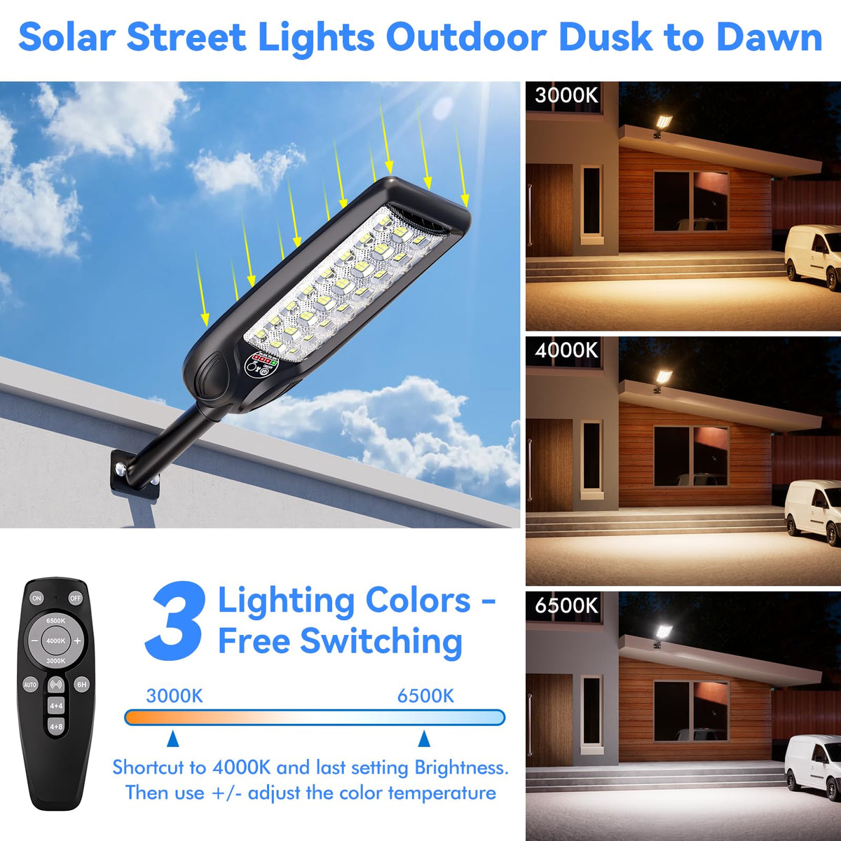 LampTec 30,000 lm brightness highlights outdoor spaces with clear visibility