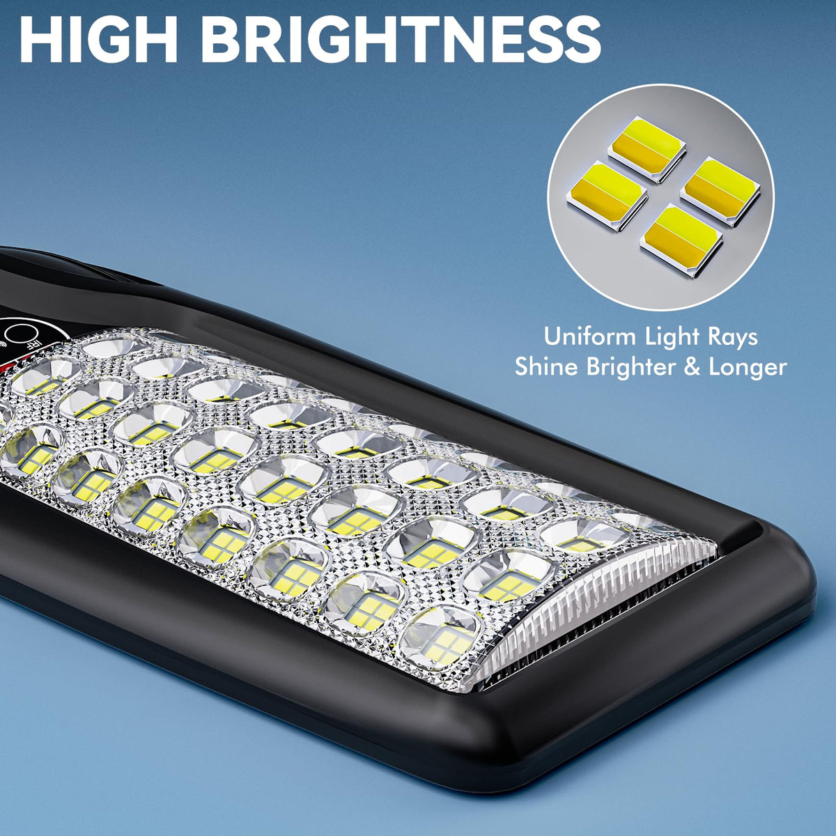 LampTec dusk-to-dawn mode provides automatic night-time lighting