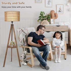 LAMSU long 80-inch cord enables flexible room placement.