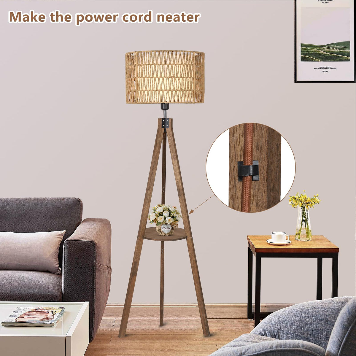 LAMSU compatible with LED or vintage bulbs for varied vibes.