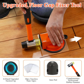 Lamwinsco suction cup tool grips gaps securely without floor damage
