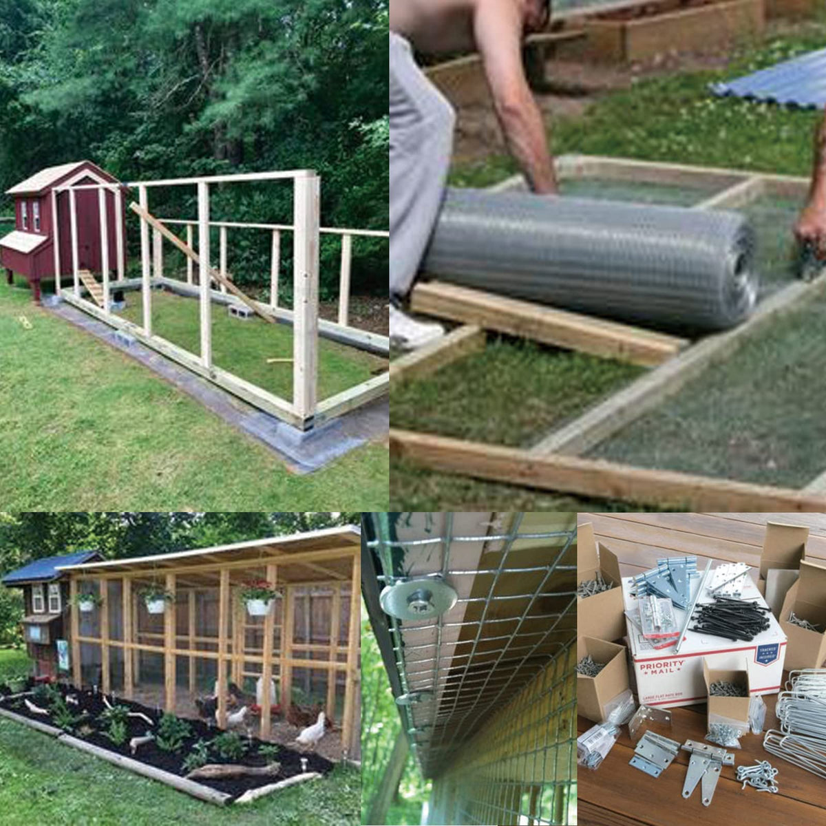 LAN JIA garden and chicken coop protection wire mesh for outdoor enclosures.