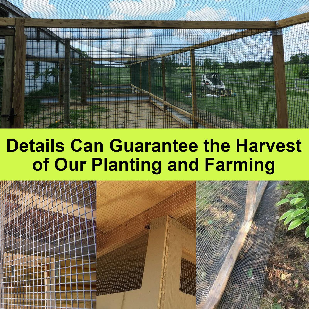 LAN JIA garden fence mesh roll ideal for garden protection and decor.