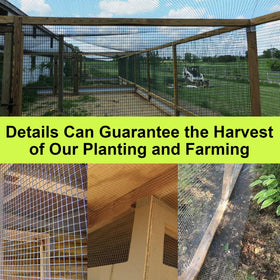 LAN JIA garden fence mesh roll ideal for garden protection and decor.