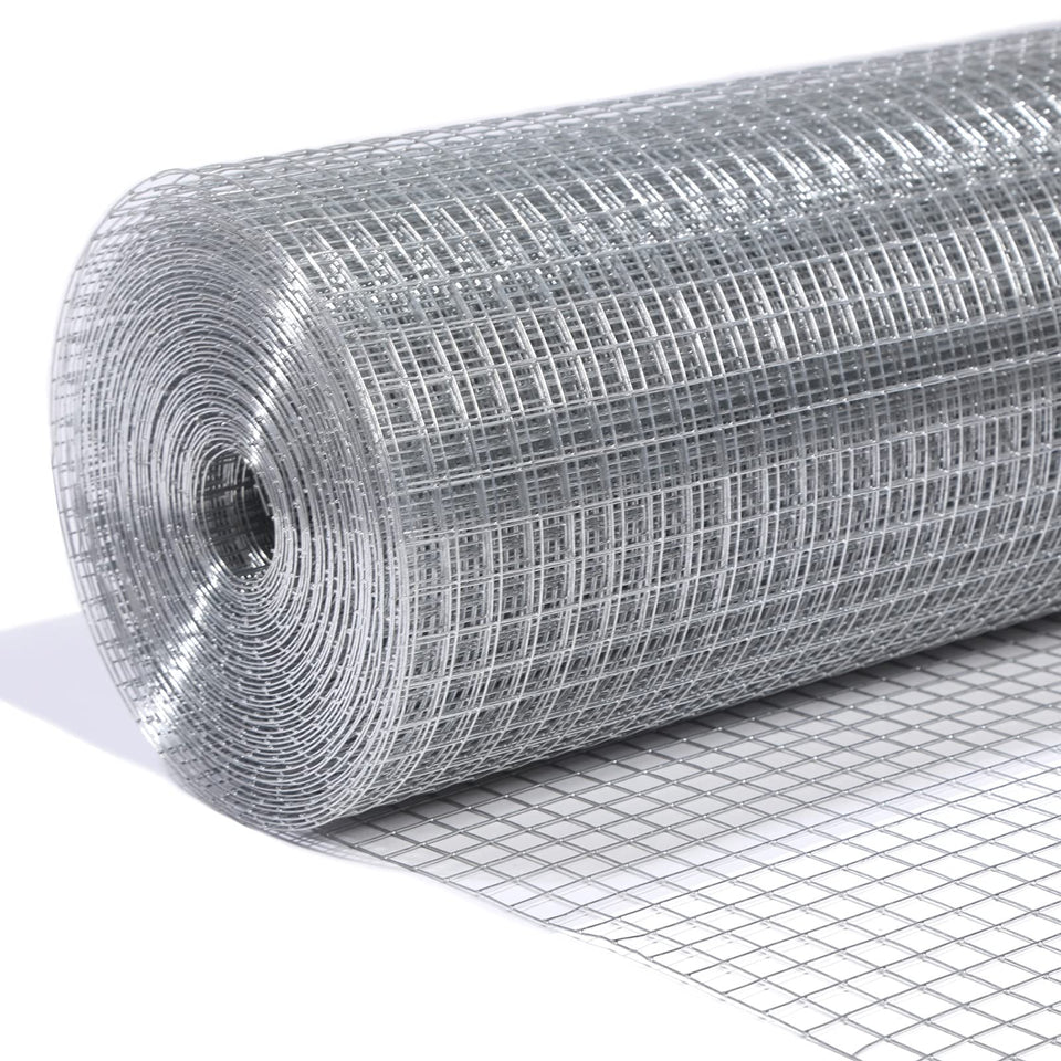 LAN JIA hardware cloth with half-inch mesh for versatile garden projects.