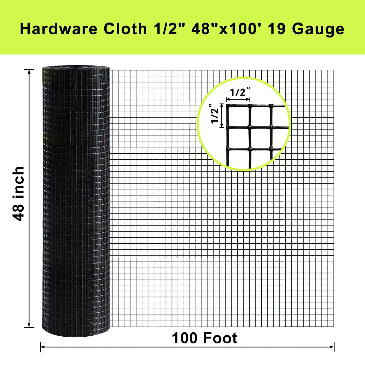 LAN JIA vinyl-coated welded wire roll ready for outdoor fencing and cages.