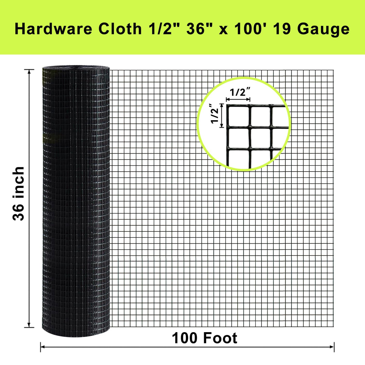 LAN JIA vinyl-coated wire mesh roll ready for outdoor fencing and gardens.