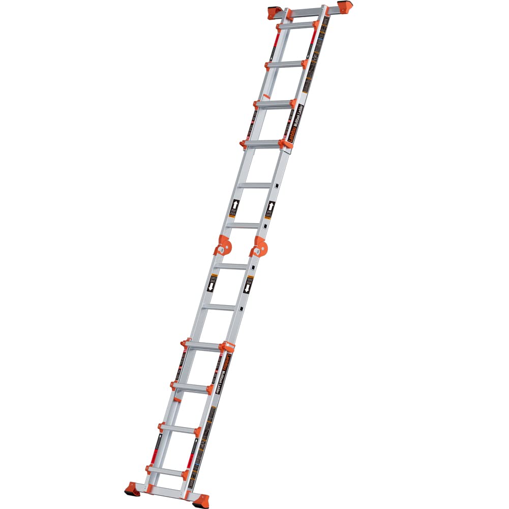 LANBITOU Ladder durable 2mm aluminum resists wear in outdoor use.