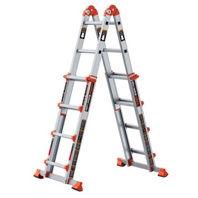 LANBITOU Ladder load capacity up to 300 pounds for home tasks.