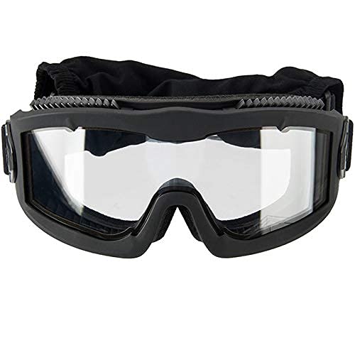 Adjustable 1-inch strap on Lancer Tactical AERO goggles for secure all-day wear.