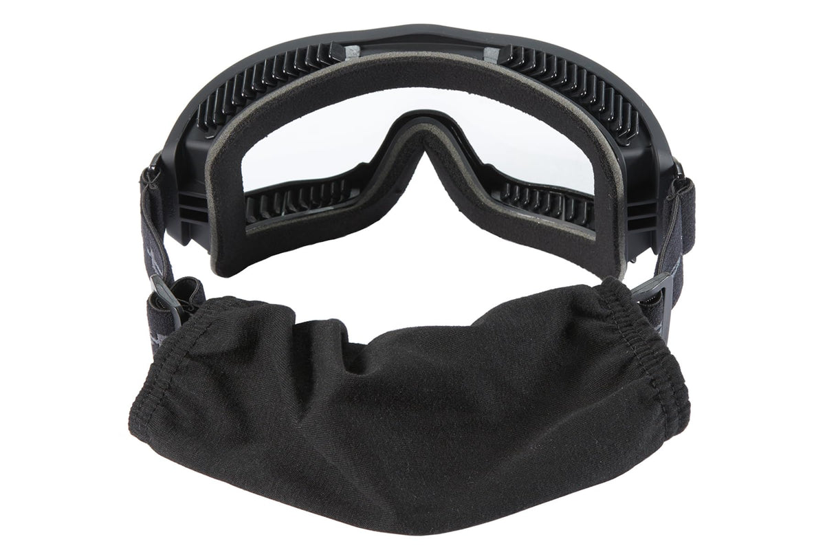 Four vented panels on Lancer Tactical AERO goggles promote breathable airflow.