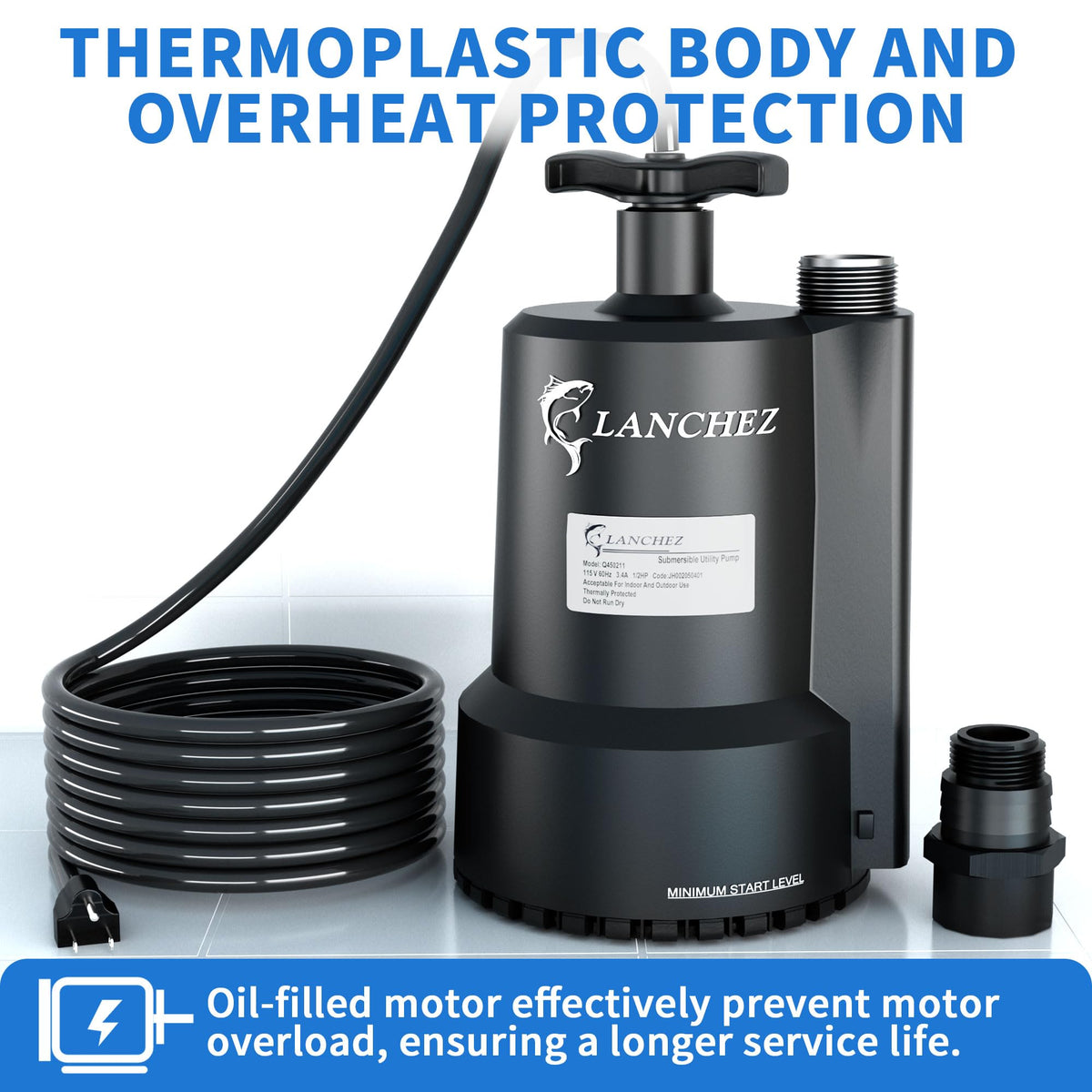 LANCHEZ compact portable design fits tight spaces