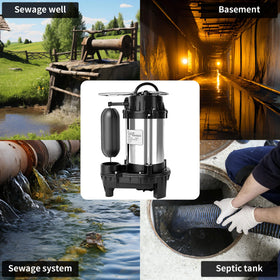 LANCHEZ basement flood protection for residential or commercial use.