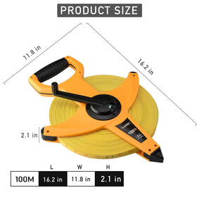 LAND dual-scale feet and metric readout for easy cross-unit surveying.