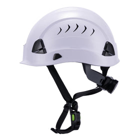 LAND Frontier ANSI/ISEA Type II OSHA compliant hard hat for professional environments.