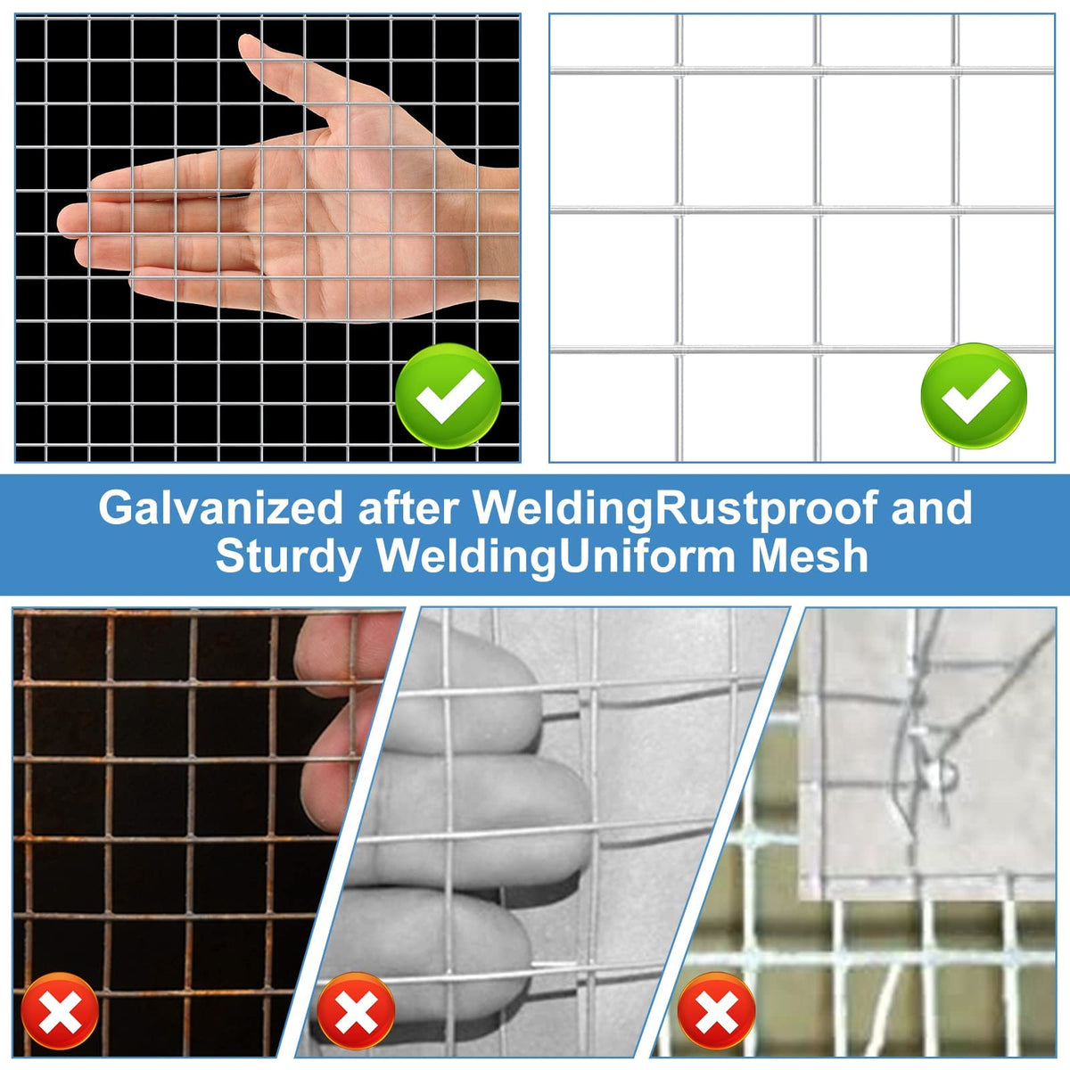 Land Guard chicken wire 1-2in mesh provides secure poultry runs.