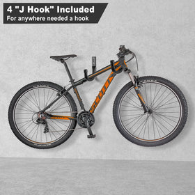 LANDNEOO J-hook and versatile hooks optimize hose and extension cord storage.