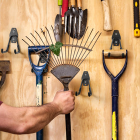 LANDNEOO included storage straps secure ladders and hoses for tidy organization.