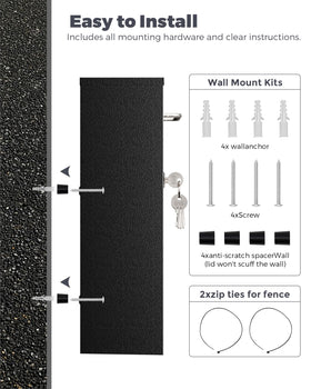 LAND·VOI easy assembly with included tools and guide.