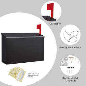 LAND·VOI three-number sticker set boosts address visibility.