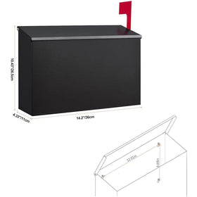 LAND·VOI nylon spacer prevents wall scratches.