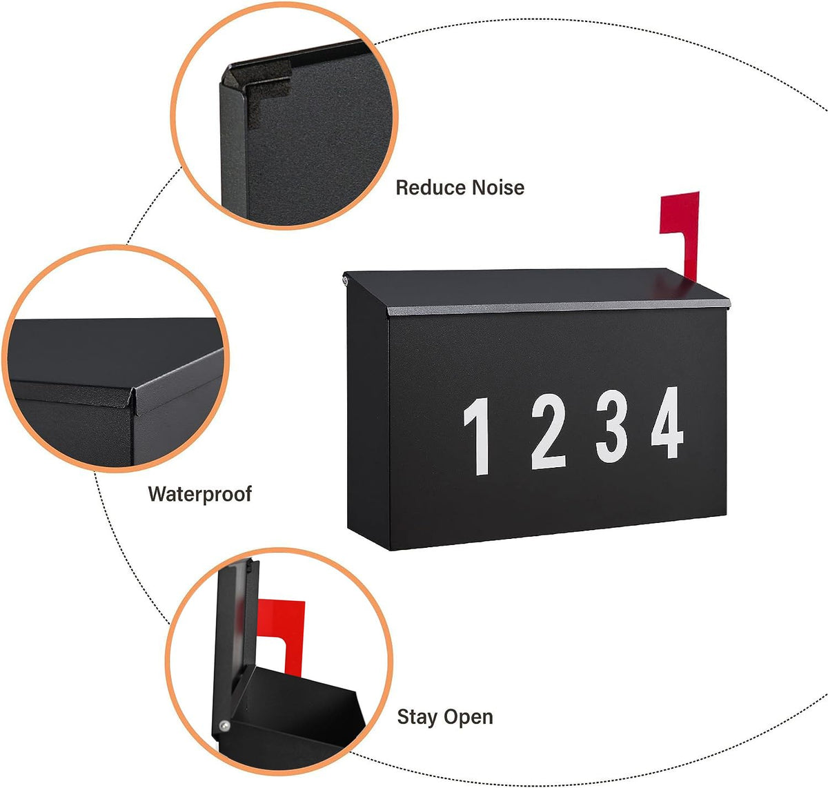 LAND·VOI installation screws and anchors for secure mounting.