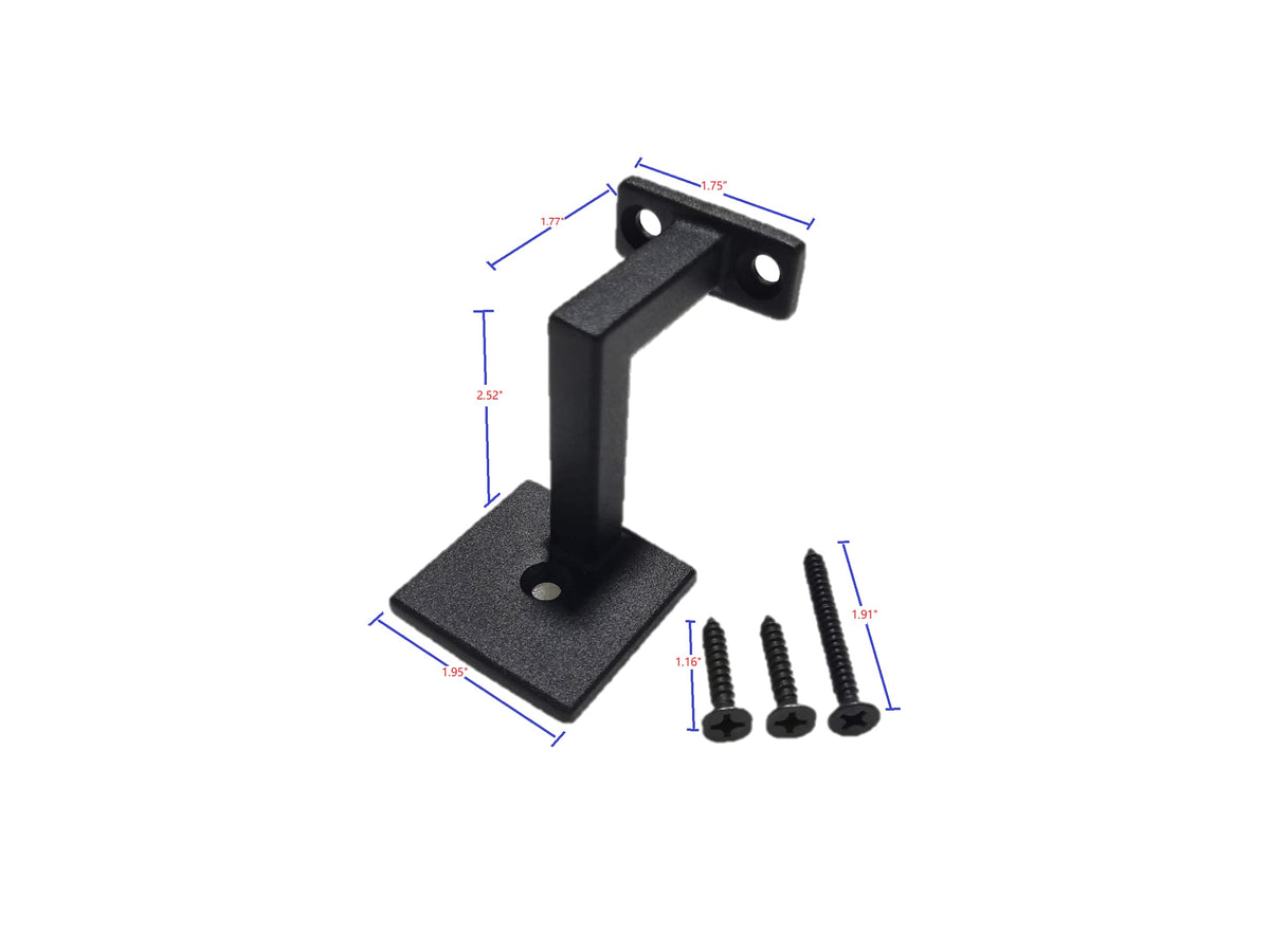 Langdoly bracket with 3-hole design provides balanced support.