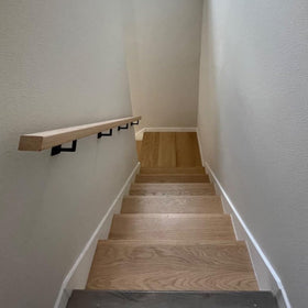 Langdoly wall-mount bracket ready for simple stair railing mounting.