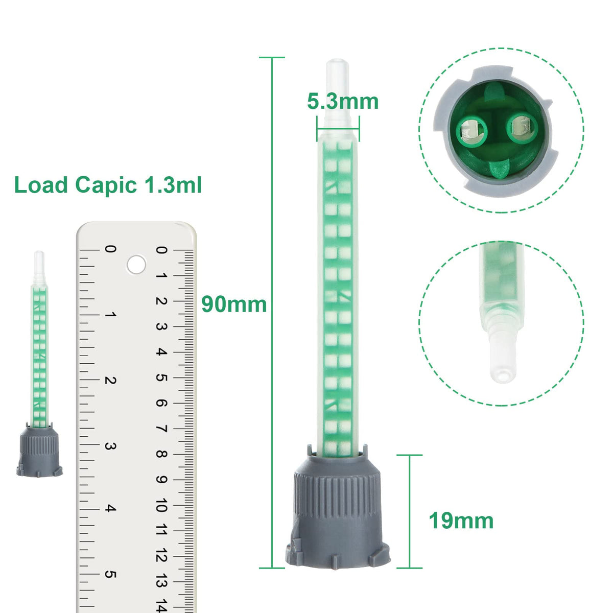 LANIAKEA adhesive gun nozzle pack supports versatile applications