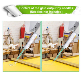 LANIAKEA fifty pack of mixing nozzles reduces waste and setup time