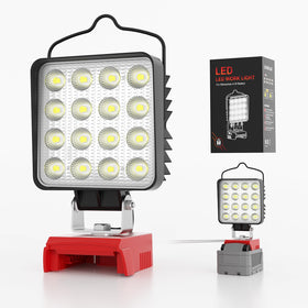 LANKA 112W LED work light shown as a bare tool for Milwaukee M18 setups.
