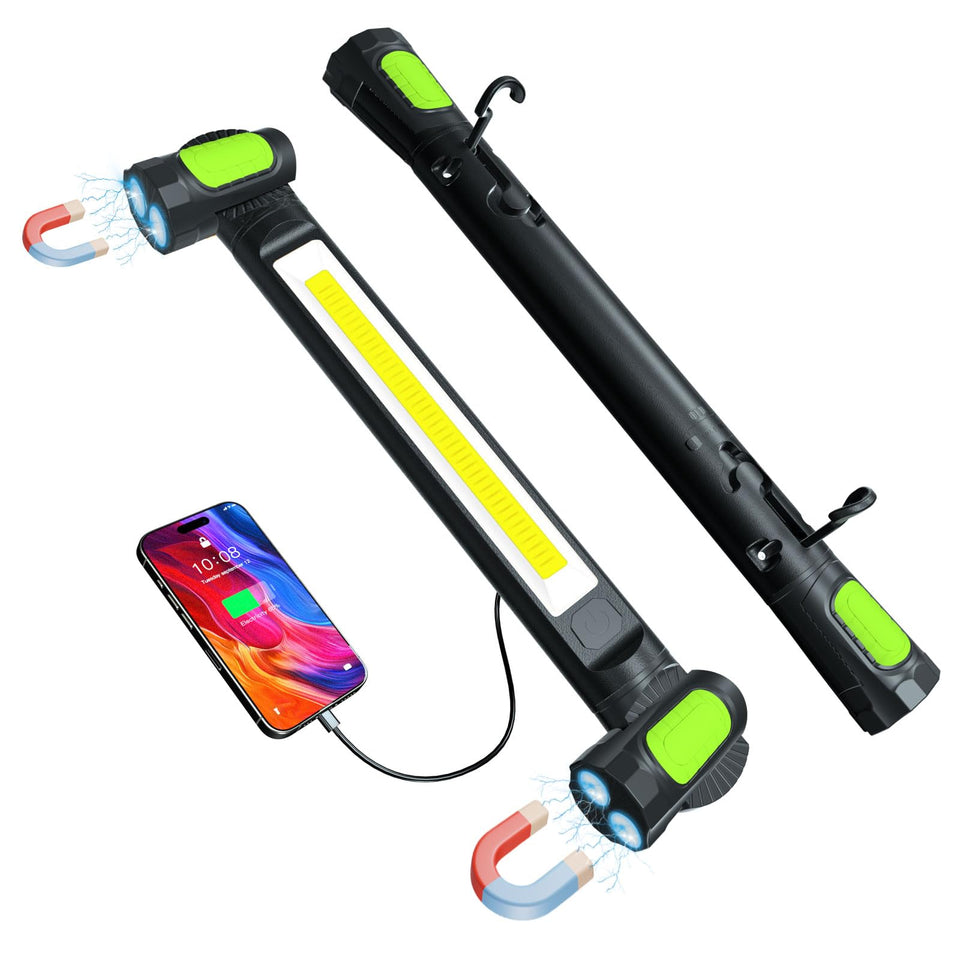 LANKA Work Light 3200LM delivers bright, wide illumination for dim garages and workshops.