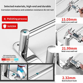 Lanliebao chrome polished finish delivers lasting gloss and easy cleaning.