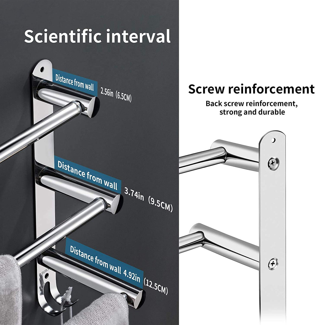 Lanliebao 304 stainless steel resists corrosion in humid spaces.