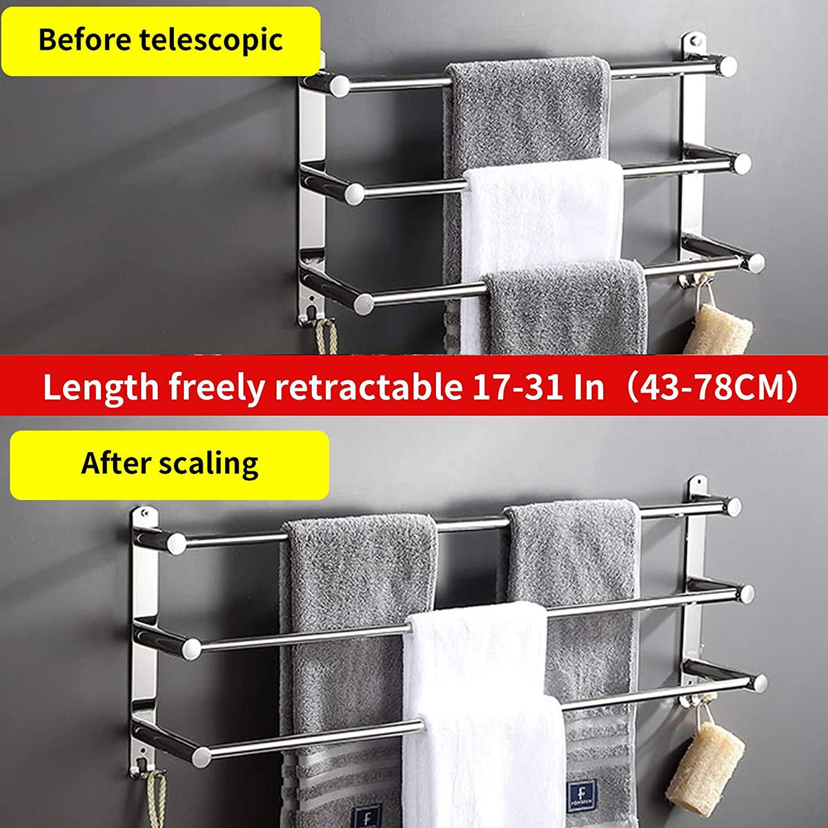 Lanliebao wall-mount adhesive installation preserves walls with no-drill setup.