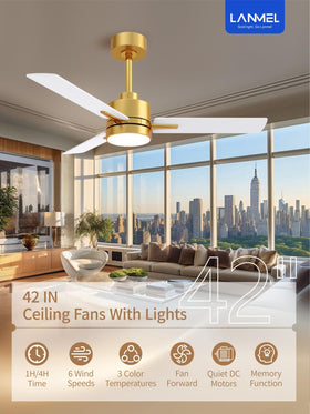 LANMEL LED color temperature 3000-6000K lets you customize ambience.