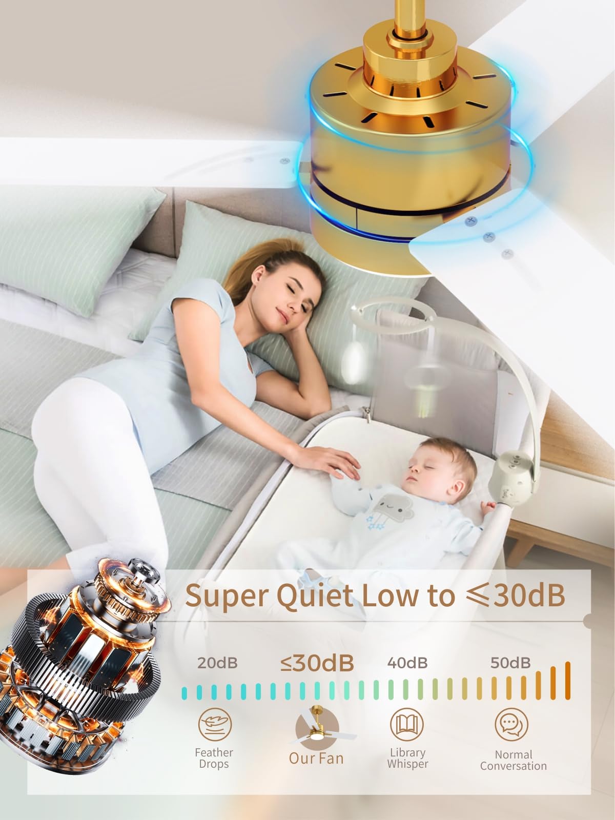 LANMEL low-profile design fits modern spaces without bulk.