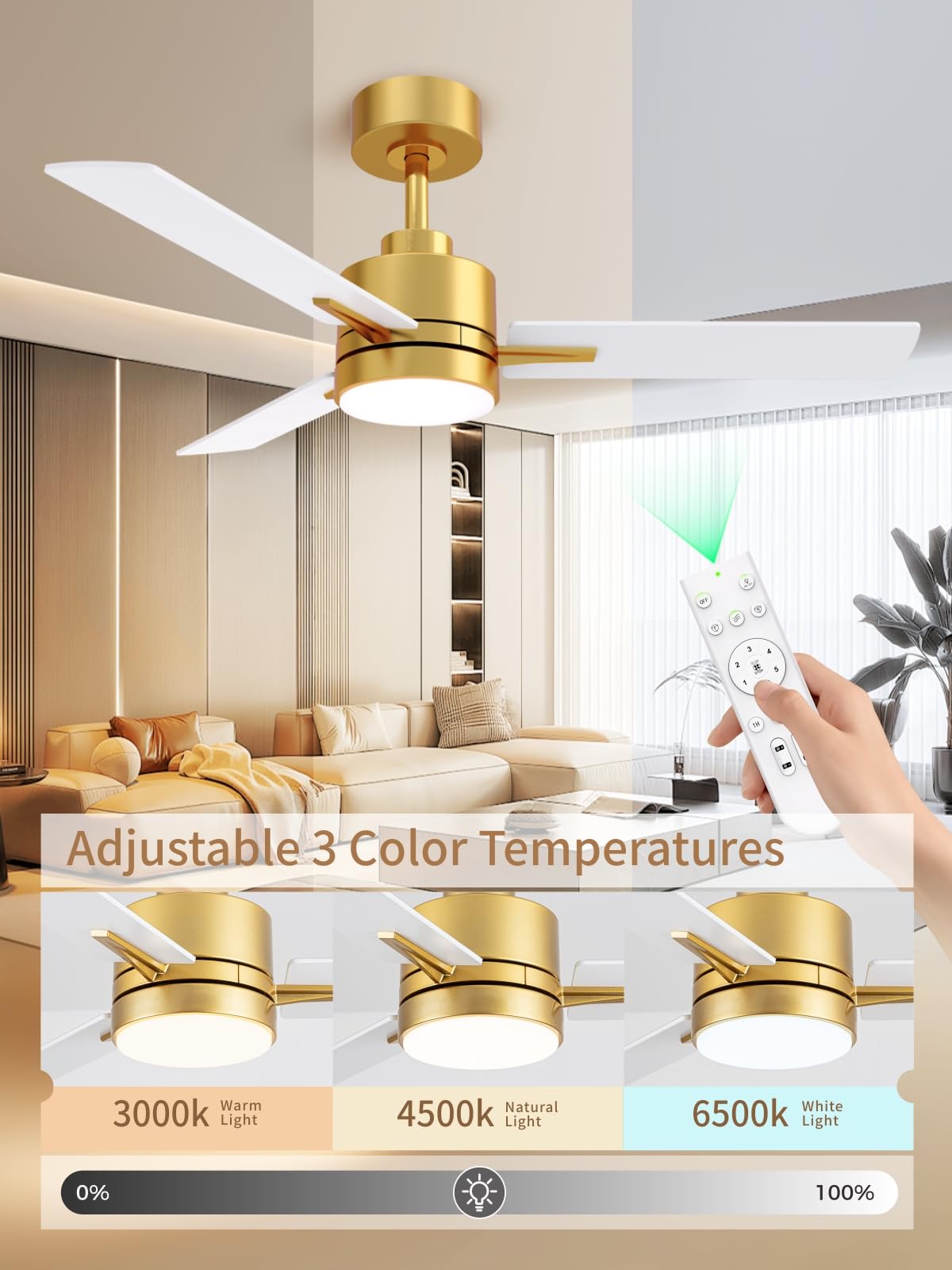 LANMEL quiet DC motor delivers near-silent operation for restful nights.