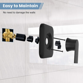 Lanmun Genta exterior decorative kit on display for a quick bathroom refresh.