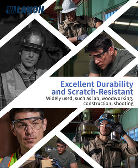 LANON ANSI Z87.1 certified eyewear ensures reliable protection standards.