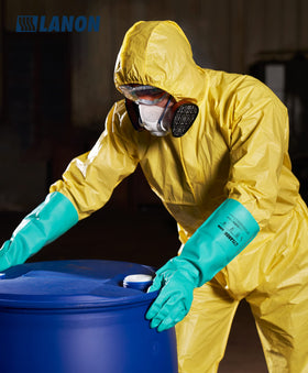 LANON nitrile gloves are latex-free for sensitive skin users.