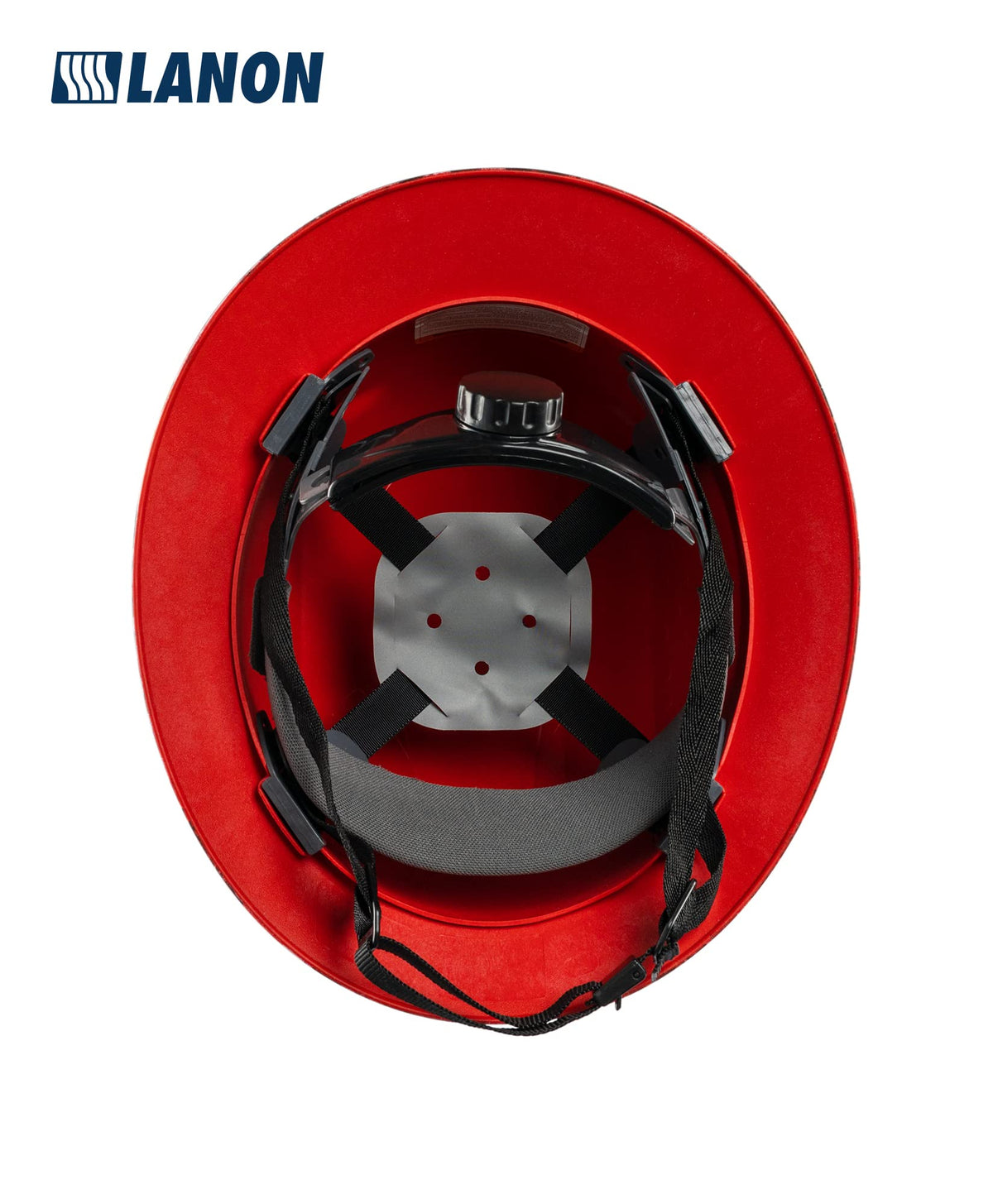LANON welding-ready helmet for heat and impact protection on site.
