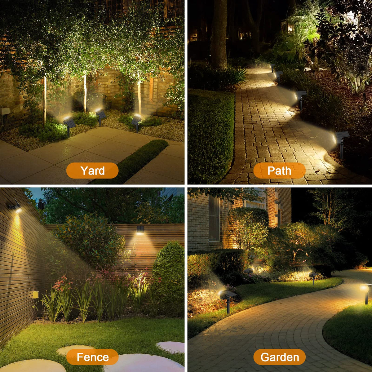 LANSOW wall-mount option for fences and patios