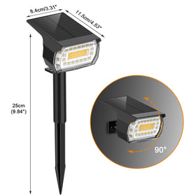 LANSOW yard pathway illumination enhances safety and curb appeal at night
