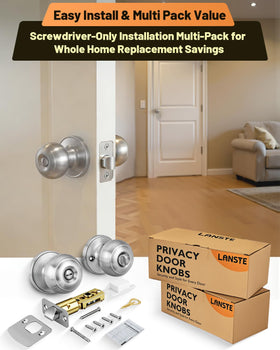 LANSTE included installation hardware for quick setup