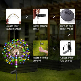 Lanthium DIY lighting option for versatile garden decorations and displays.