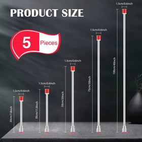 Lanties 100 cm extension pole demonstrating ceiling spray capability and stability.